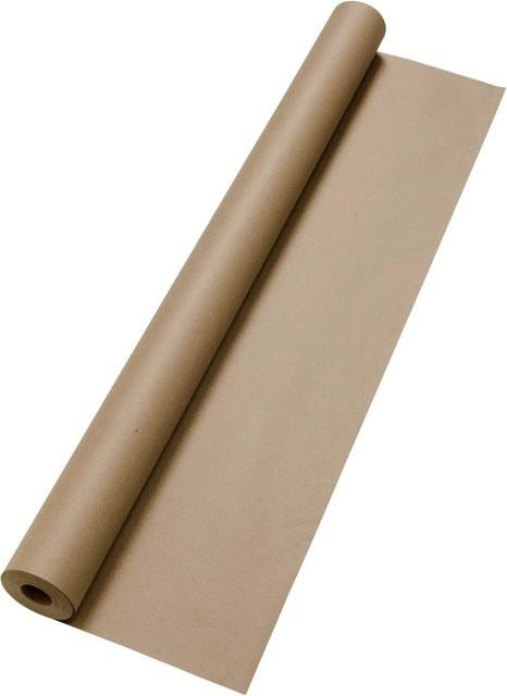 LUX-TOOLS Auslegepapier Beige, Breite: 85 cm, Länge: 20 m - Bild 1