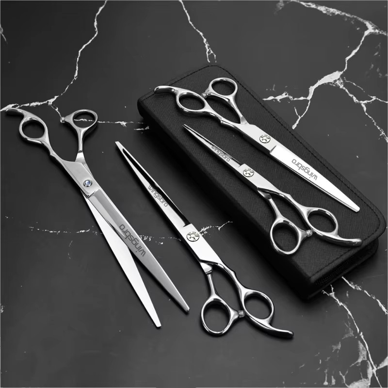 Wingsbro Professionelle Haarschneidescheren, Gerade, Edelstahl - Bild 2