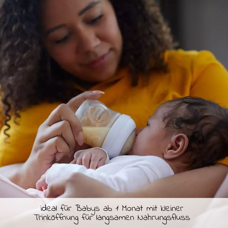 Philips Avent Natural Response Silikon Sauger 2er Pack Stufe 3 Transparent - Bild 2