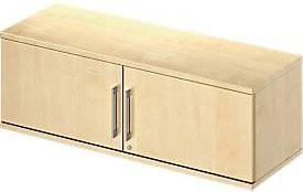 Schäfer Shop Genius Aufsatz-Flügeltürenschrank TETRIS WOOD in Ahorn-Dekor, Breite: 120 cm - Bild 1