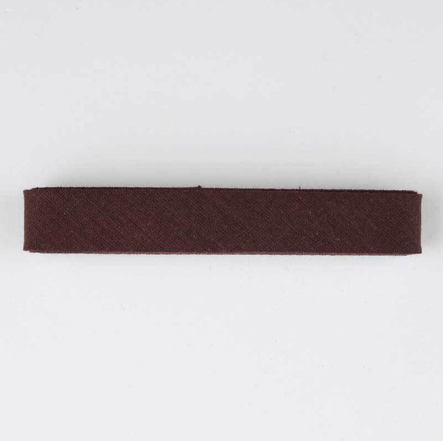 Gütermann Schrägband aus Baumwolle, Braun, Breite: 2 cm, Länge: 3 m, Nr. 1913 - Bild 1