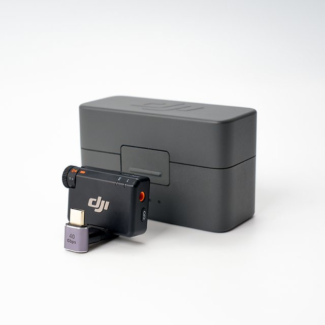 DJI MIC Mini USB-C Adapter für Handys mit hochwertiger Audioqualität und stabiler Übertragung - Bild 1