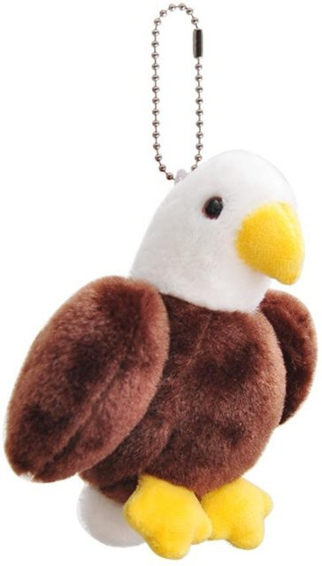 Schlüsselanhänger Plüsch-Kahladler, weiß, Unisex - Bild 1