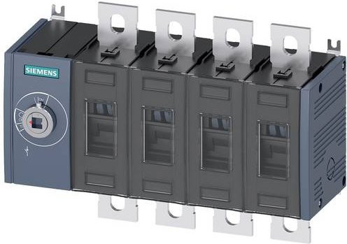 Siemens Lasttrennschalter 4polig 400A 690 V/AC grau 3KD42400PE100 - Bild 1