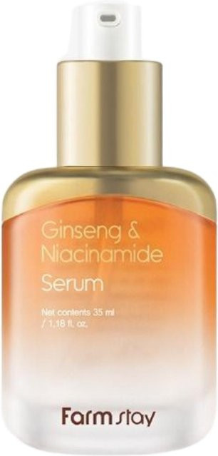 Farmstay Ginseng & Niacinamid Serum, 35 ml, für trockene Haut - Bild 1