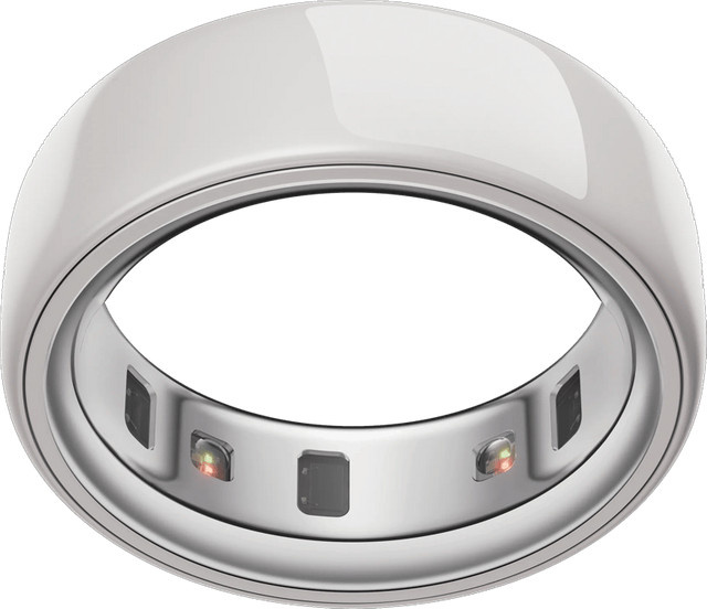 Oura Ring 4 Ceramic, Cloud, Größe 11, Weiß, Unisex - Bild 1