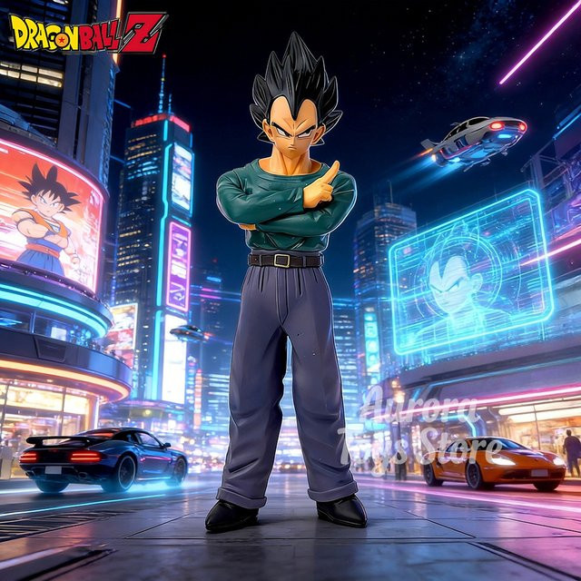 Bandai Dragon Ball Vegeta, Actionfigur, Kunststoff, 24,5 cm - Bild 1