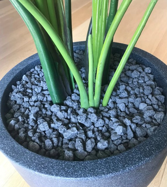 Aplanta Mineraldekor Vulkan-Lava in Anthrazit, 25 l - Bild 1