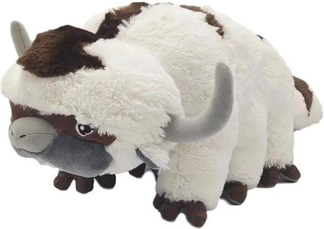 Toys-Glory Fourall Avatar Appa Momo Plüschtier, weiß/braun, ab 14 Jahre - Bild 1
