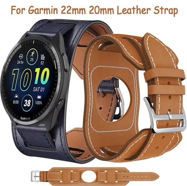 Uhrenarmband Leder, Unisex, 22/20 mm - Bild 1