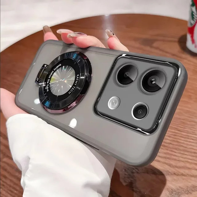 Motorola Silikon-Schutzhülle mit magnetischem Ringständer in Blau für Moto Edge 70 Fusion 60 50 Ultra Pro NEO G67 G77 G17 G86 G56 G66YJ G06 Power - Bild 1