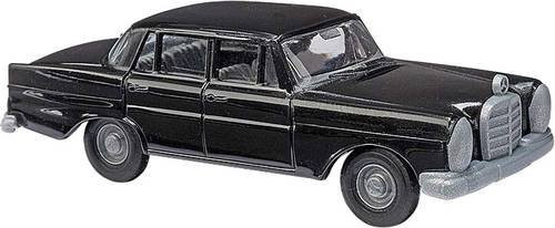 Busch Modellauto Mercedes Benz 220 in Schwarz im Maßstab H0 - Bild 1