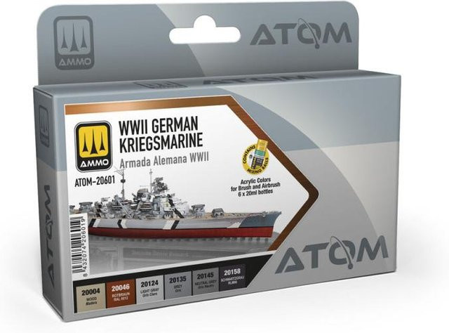 AMMO by MIG Jimenez WWII German Kriegsmarine Set, Fahrzeuge - Bild 1