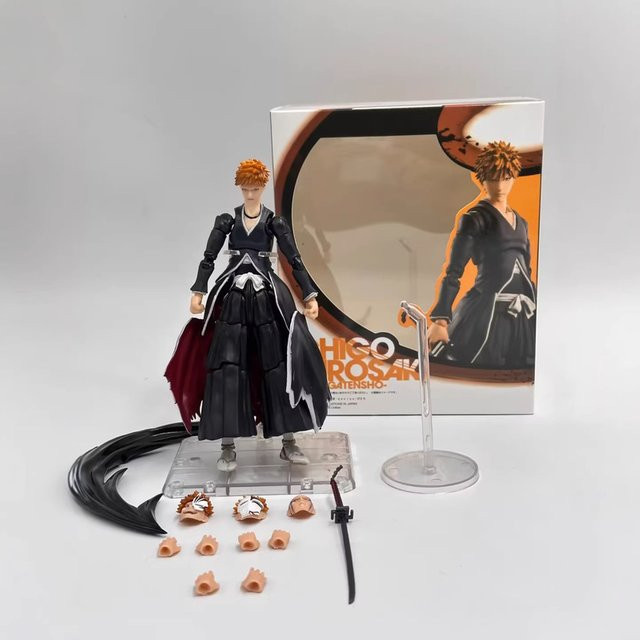 Bandai Bleach Ichigo Kurosaki Actionfigur, Einzelfigur - Bild 1
