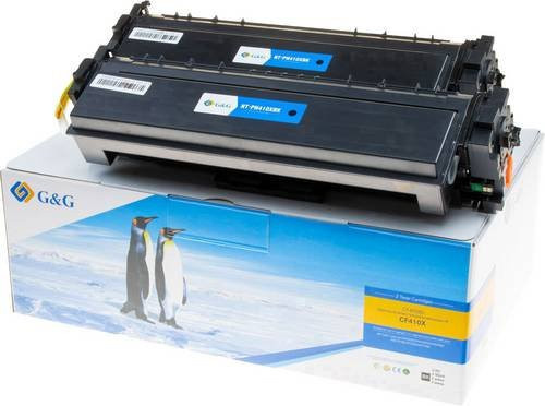G&G Tonerpatrone Schwarz kompatibel mit HP 410X CF410X CF410XD, 2er-Pack, 6500 Seiten pro Kartusche - Bild 1