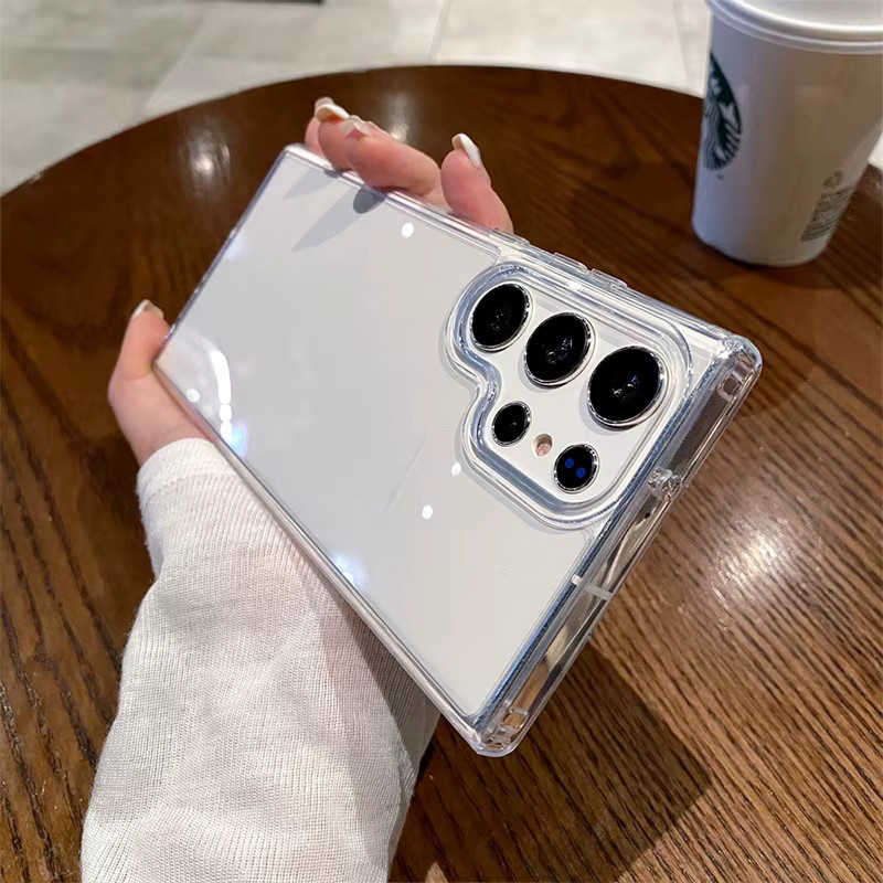 Transparente TPU-Schutzhülle mit Airbag für Samsung Galaxy S26 und Galaxy S25 Ultra Plus - Bild 3