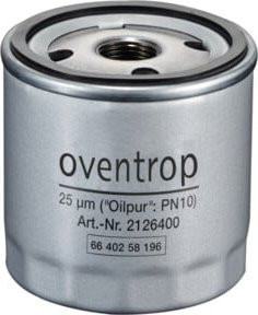 Oventrop Wechselfilter 25 my für Heizölfilter, Farbe: Silber, PN 10 - Bild 1