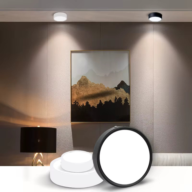 CHENBEN LED Deckenleuchte Dimmer Downlight Spot in Weiß und Schwarz für Wohnzimmer und Schlafzimmer - Bild 3