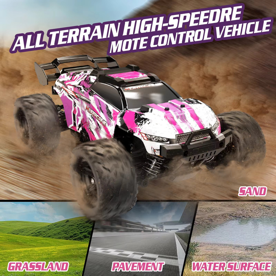 Womaqu RC Auto, Rosa, Maßstab 1:18, ferngesteuert, ab 8 Jahren - Bild 2