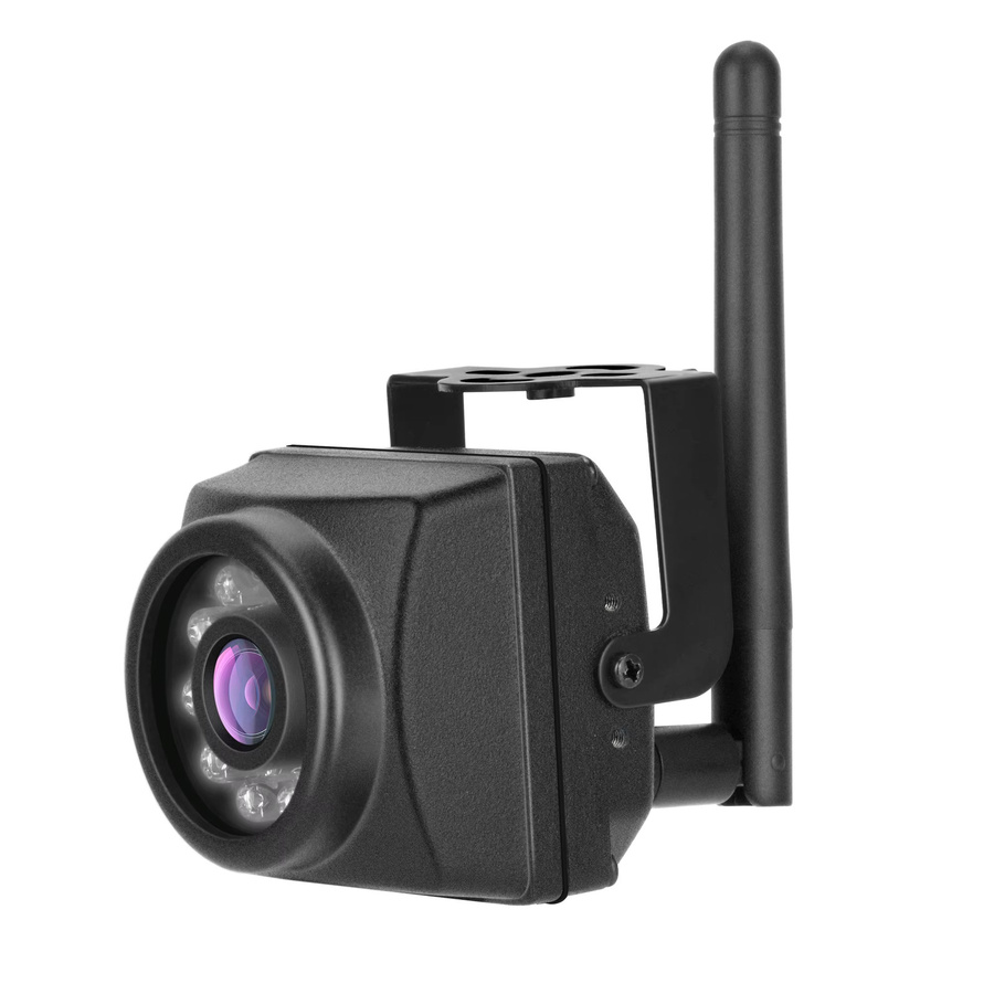 HQCAM Camhi WLAN Außenkamera in Schwarz mit 1080P Full HD, IP66 wasserdicht und IR-Nachtsicht für Auto, Fahrzeugflotte oder Vogelnest - Bild 3
