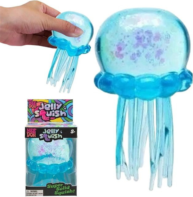 Needoh Fuzz Ball Quallen Squishy, verschiedene Farben - Bild 1