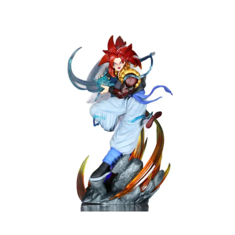 Bandai Super Saiyan 4 Gogeta LED-Leuchtfigur Power Version, Anime-Figur - Bild 3