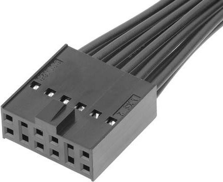 Molex Buchsengehäuse-Kabel 2196581123 in Schwarz - Bild 1