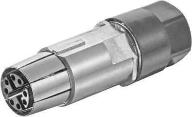 HARTING Stifteinsatz 8 Crimpen, Farbe: Silber, Material: Kunststoff - Bild 1