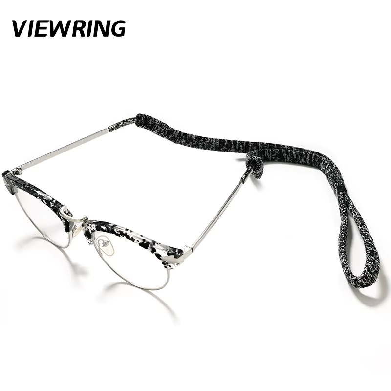 Brillenband, verstellbar, rutschfest, Unisex, Schwarz, Braun - Bild 4