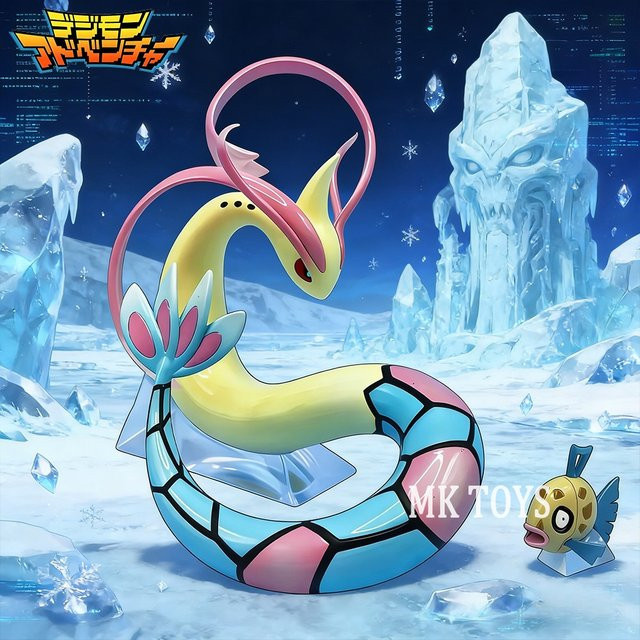 Bandai Pokémon Milotic Actionfigur, Kunststoff, Bunt / Mehrfarbig - Bild 1