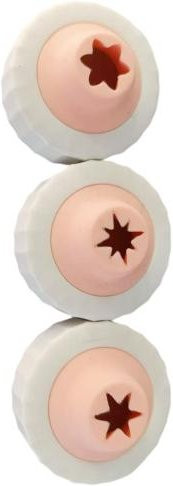 3er-Set Ersatzbecher mit Deckel für Ninja Creami Swirl Soft Serve Maschinen NC700 und NC701 in Pink - Bild 1