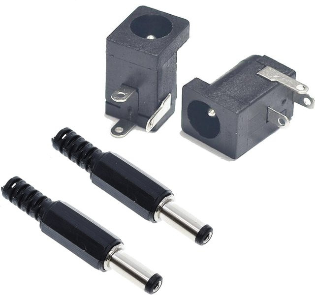 10 Stück DC-005 DC-Steckdosen in Schwarz von Si Tai&SH mit 5,5 x 2,1 mm Anschlussgröße - Bild 1