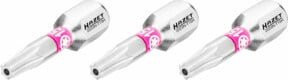 Hazet Schraubendreher-Bit TX T15H Tamper Resistant, 3er-Set, Silber - Bild 1