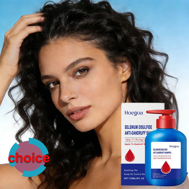 HOEGOA Anti-Schuppen-Shampoo mit Selen-Disulfid, trockenes Haar, Unisex - Bild 1