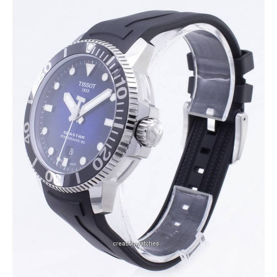 Tissot Seastar 1000 Automatik, Edelstahl, Blau, 43 mm, Herren - Bild 3