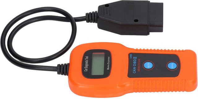 Igeteck OBD2 Diagnosewerkzeug Motor-Scanner Fehlercode-Leser OBDII Programmiergerät in Schwarz und Orange - Bild 1