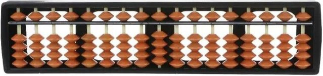 YJSTY Abacus Soroban Chinesischer Rechner, 17-stellige Stäbe, black - Bild 1