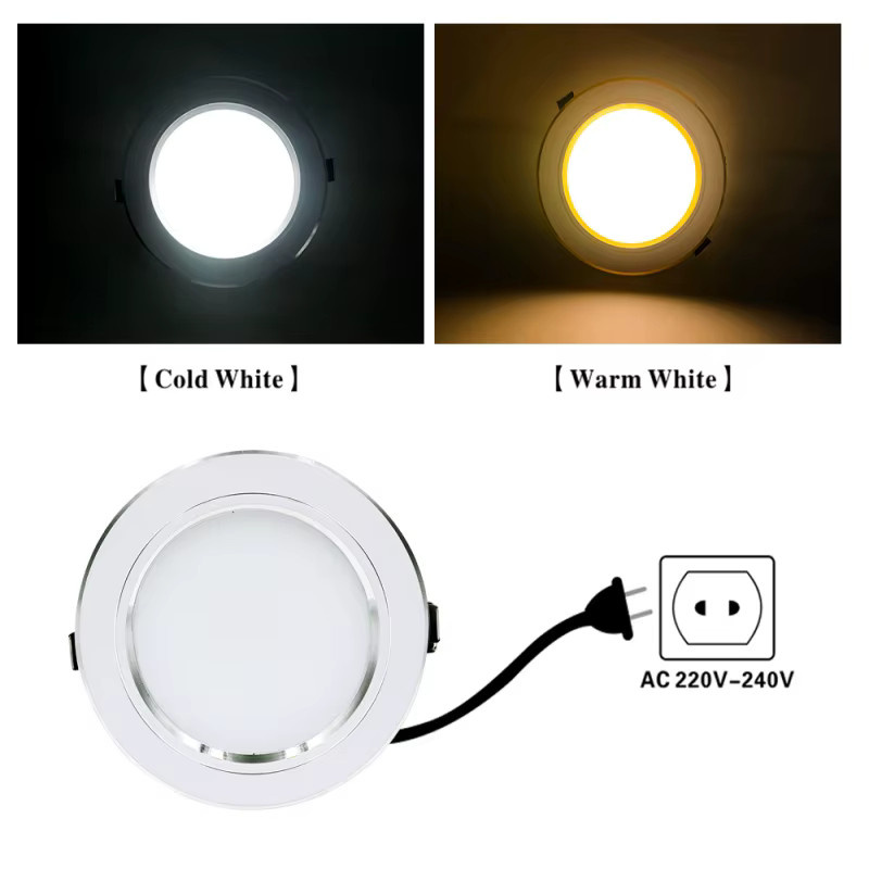 Sagra LED Downlight Runde Deckeneinbauleuchte in Weiß - Bild 2