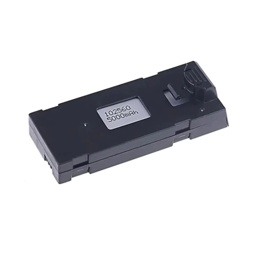 RC.BURST LiPo Ersatzakku 3,7V 5000mAh in Schwarz für E88 E88PRO E99 E525 P1 K3 P10 A13 S98 RC Drohnen und Quadcopter - Bild 2