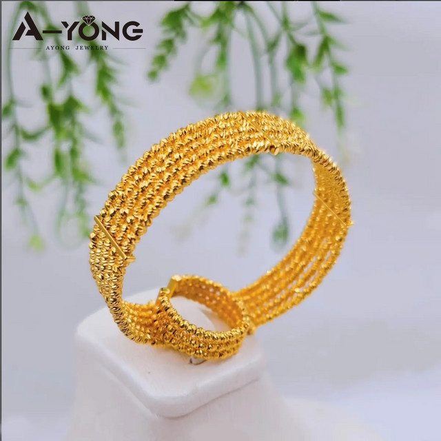 A-YONG AYONG JEWELRY Armband Set, vergoldet, Gold, Perle, Damen - Bild 1