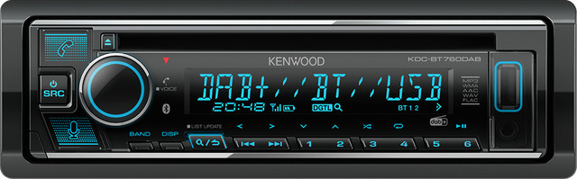 Kenwood KDC-BT760DAB Autoradio mit DAB+ Tuner, Bluetooth und USB-Anschluss in Schwarz - Bild 2