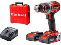 Einhell Power X-Change Akku-Schlagbohrschrauber TP-CD 18/50 Li-i BL in Rot/Schwarz mit 2 Akkus à 2,0 Ah und Ladegerät - Bild 1