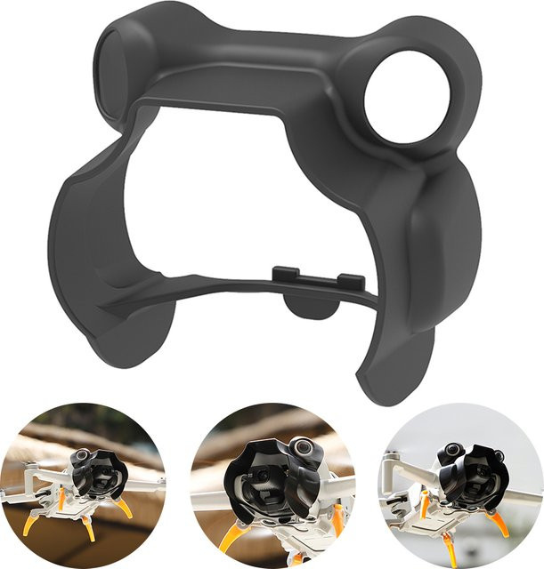 DJI Mini 4 Pro Sonnenschutz Linsenabdeckung in Schwarz zur Blendreduzierung - Bild 1