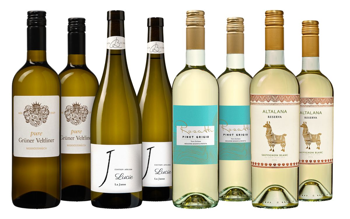 die Weinbörse Weißweinpaket, fruchtig & aromatisch, 0,75 l - Bild 2