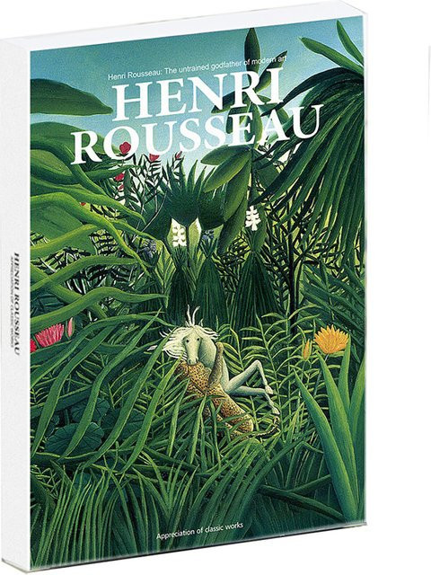 Henri Rousseau Kunstwerk-Postkarten Set mit Ölgemälden, 30 Stück, Mehrfarbig - Bild 1