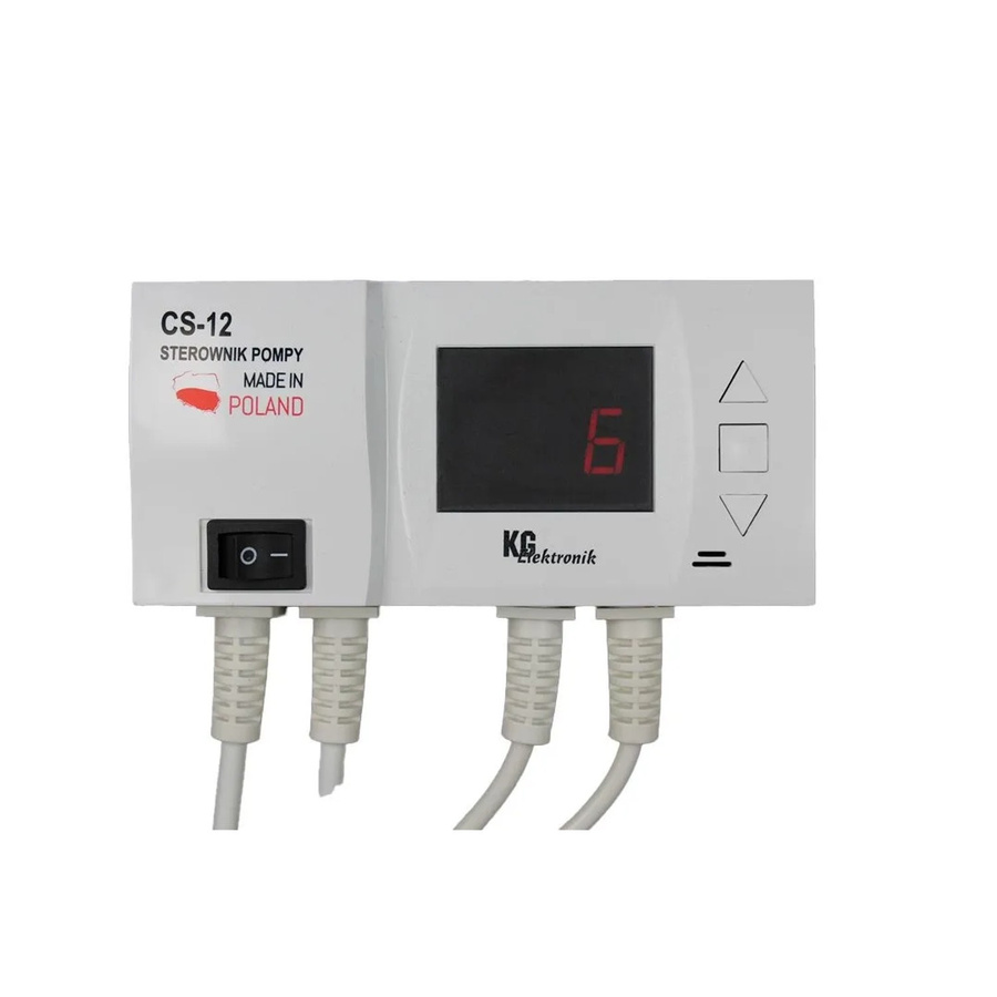 KG Elektronik Temperaturdifferenzregler CS12 WIFI für Warmwasser und Pufferspeicher in Weiß mit App-Steuerung - Bild 2