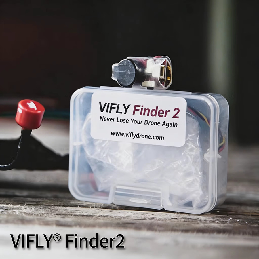 VIFLY Finder 2 Drohnen-Alarm-Buzzer mit 105dB und über 30 Stunden Laufzeit - Bild 2