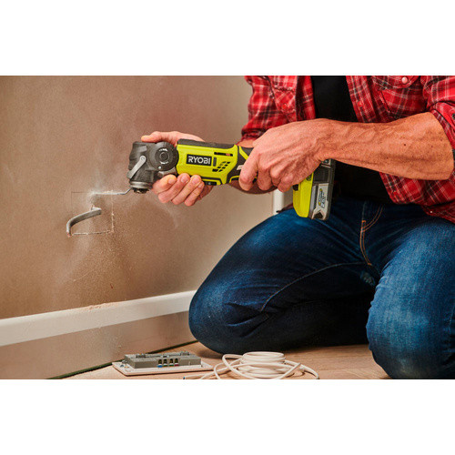 Ryobi Akku-Multitool R18MT-0 One+ in Grün mit 3,2° Oszillationswinkel ohne Akku und Ladegerät - Bild 2