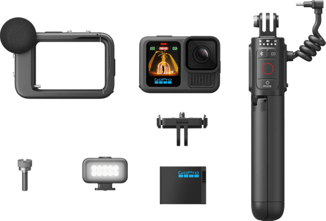 GoPro HERO 13 Black Creator Edition Action Camera in Schwarz mit GPS - Bild 2