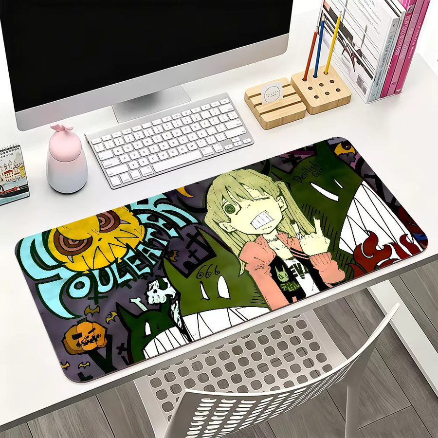 Soul Eater Mauspad für Büro und Gaming, rutschfest und wasserdicht, multicolour - Bild 2